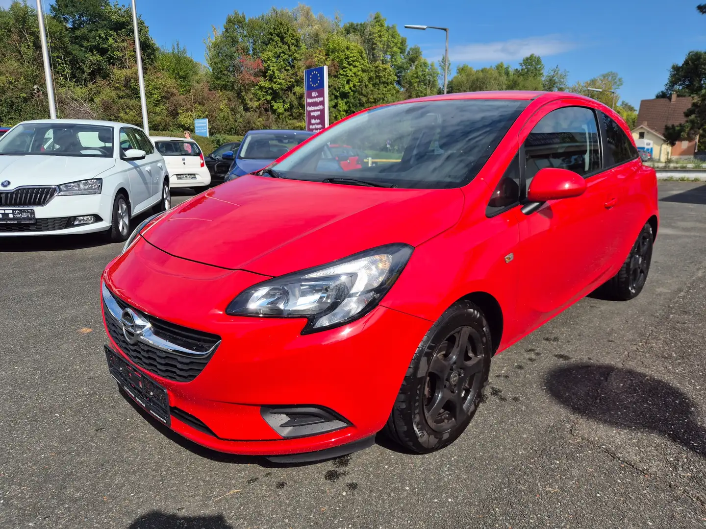 Opel Corsa Corsa 1.4 Color Edition *8fach brft/Klima/PDC/SHZ* Rot - 1