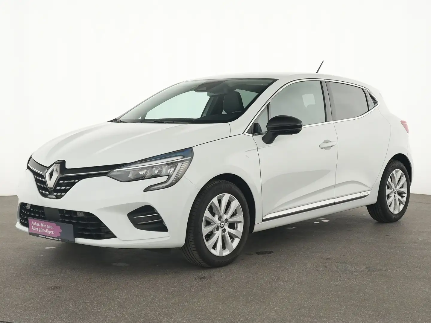 Renault Clio Intens Full-LED|Navigation|PDC|Tempo|Klima Weiß - 2