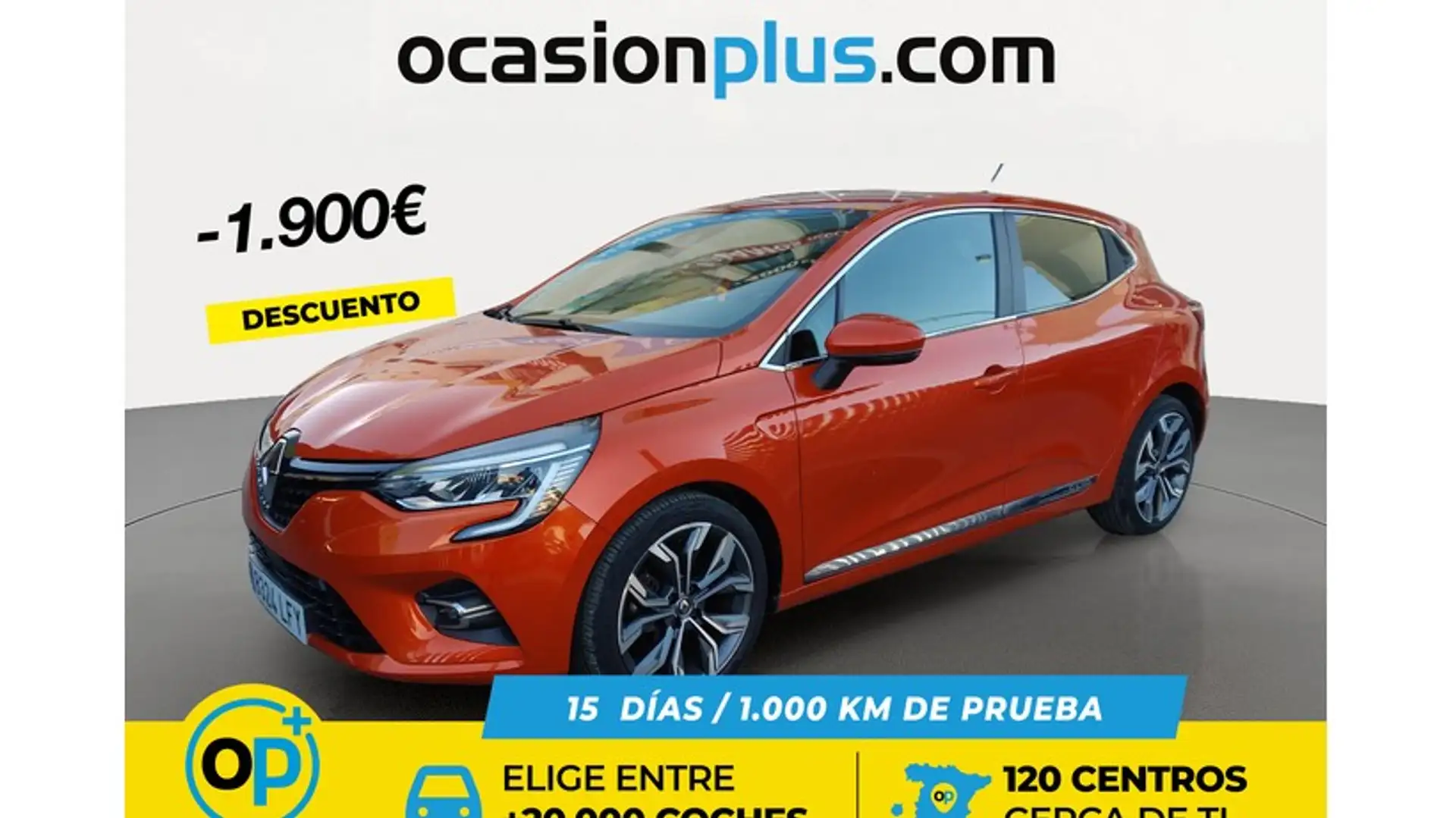 Renault Clio TCe Zen 74kW Naranja - 1