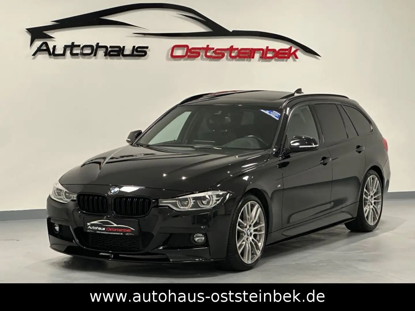 BMW 320 d M-PAKET/SPORT/LEDER/NAVI/PANO/LED/SHZ/PDC/ Negro - 1