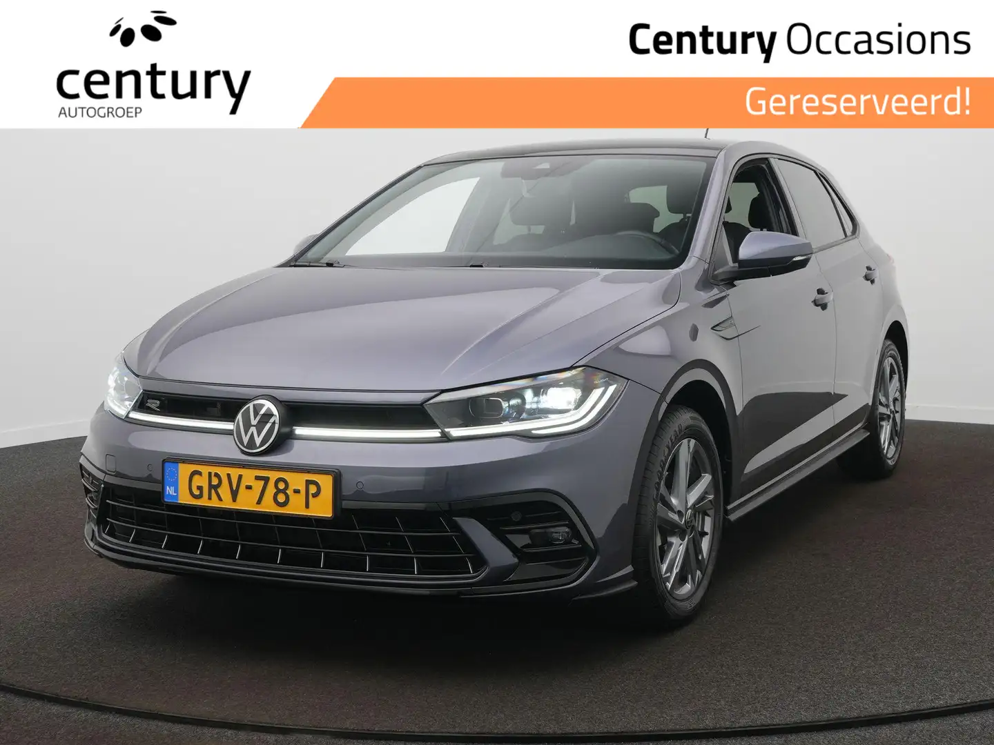 Volkswagen Polo 1.0 TSI R-Line | Panoramadak | Navigatie | Clima | Gris - 1