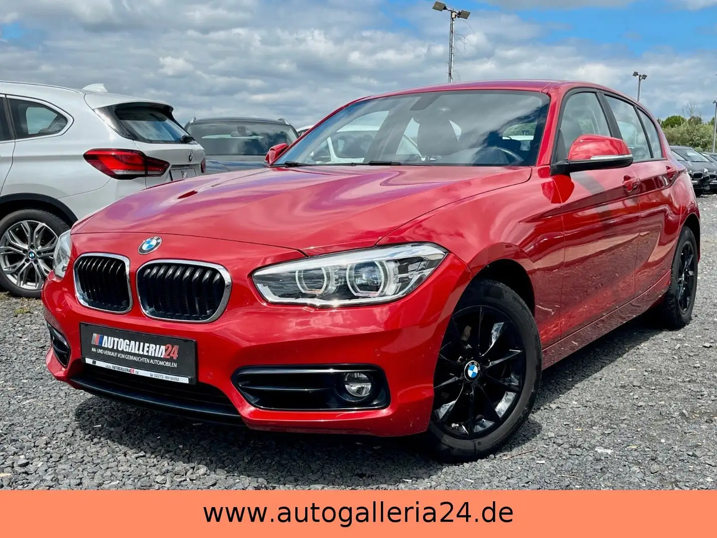 BMW 120 d xDrive SPORT LINE Sport-Aut Navi LED Kamera Red - 1
