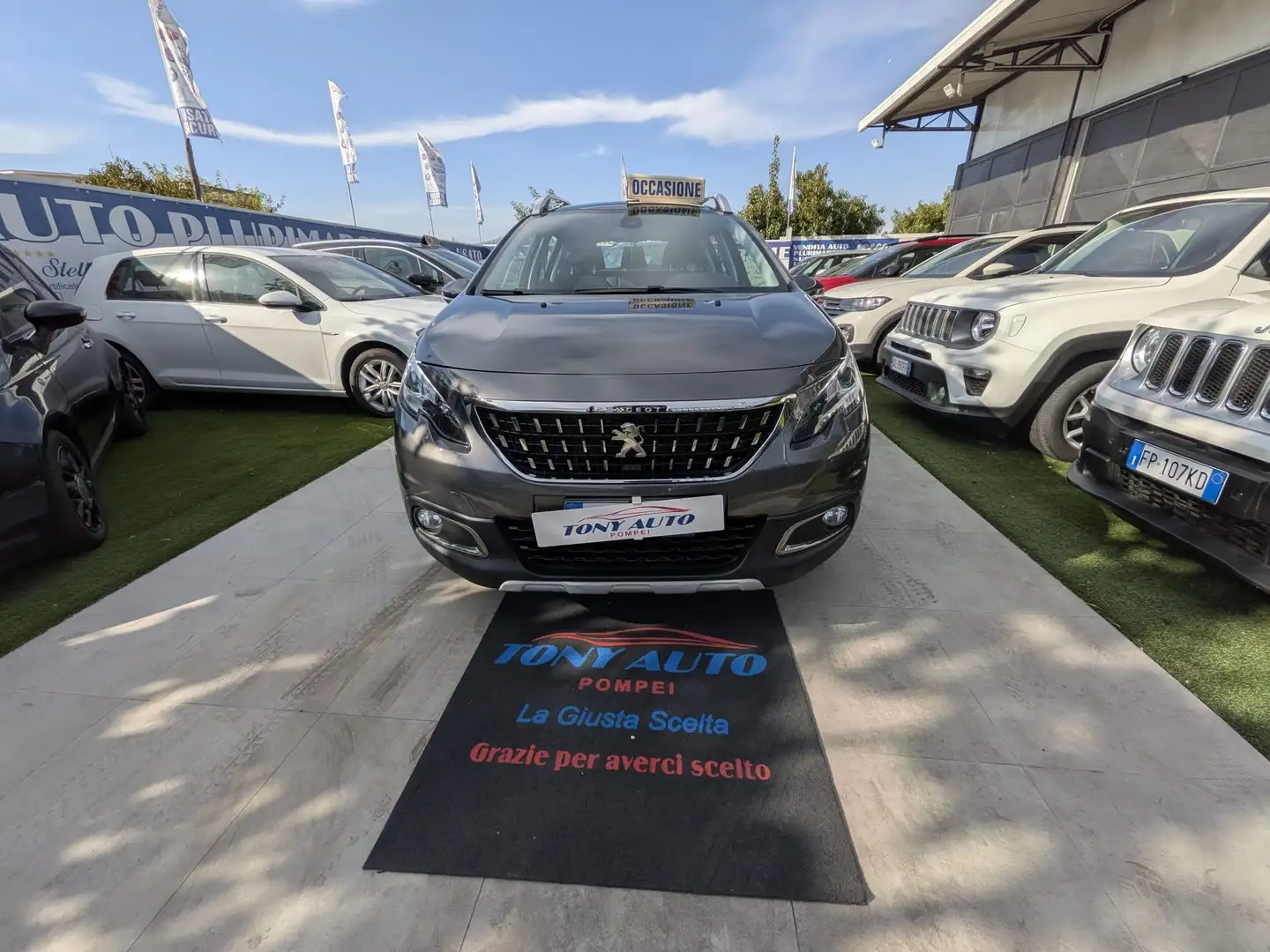 Peugeot 2008 2008 1.5 bluehdi Allure s NORD ITA CAMERA Grigio - 2