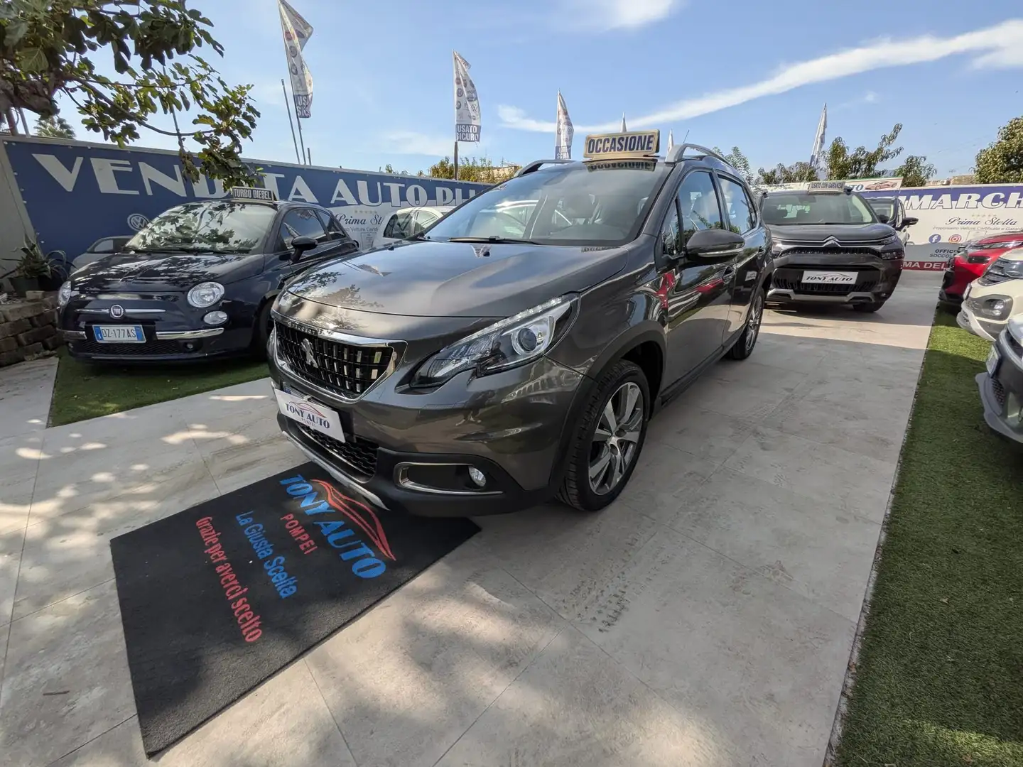 Peugeot 2008 2008 1.5 bluehdi Allure s NORD ITA CAMERA Grigio - 1