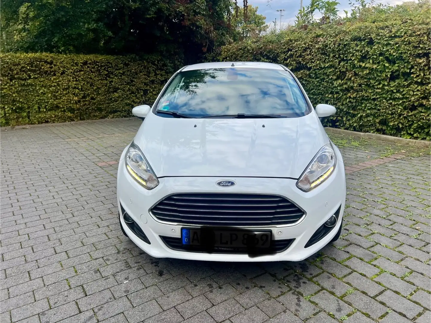 Ford Fiesta Titanium Blanc - 2