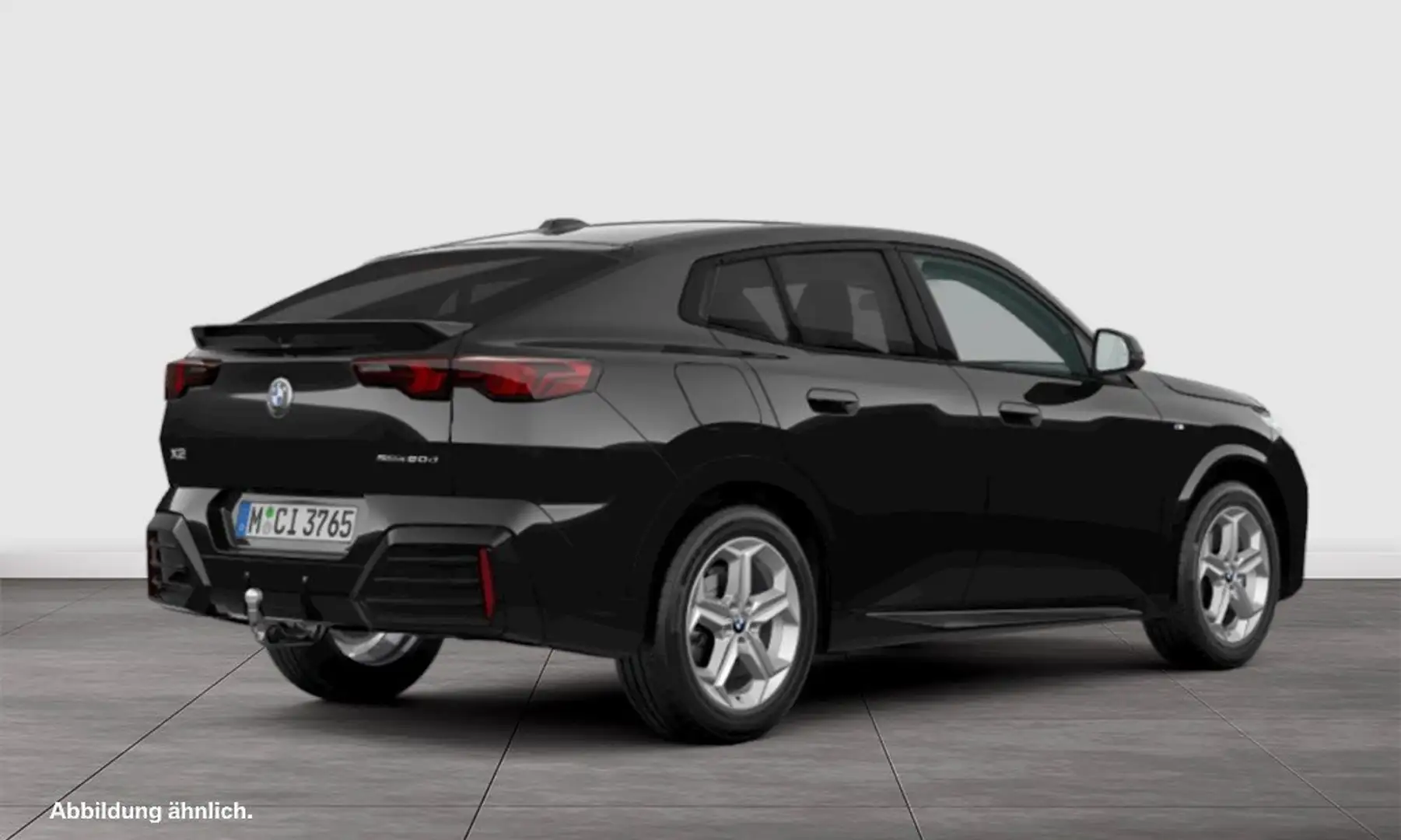 BMW X2 sDrive20d M SPORT+H/K+ACC+AHK+ADAPT.LED+PA Schwarz - 2