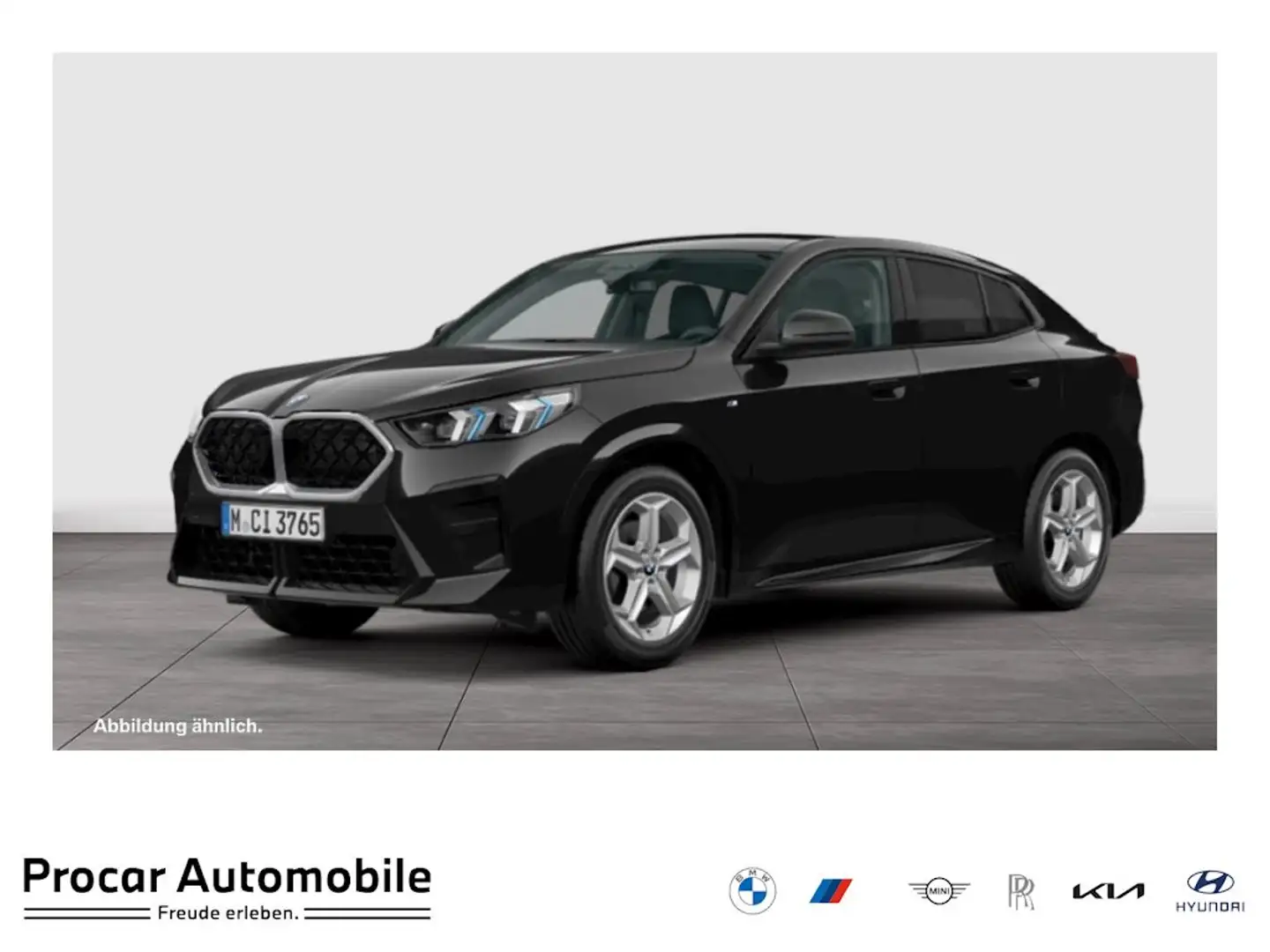 BMW X2 sDrive20d M SPORT+H/K+ACC+AHK+ADAPT.LED+PA Schwarz - 1
