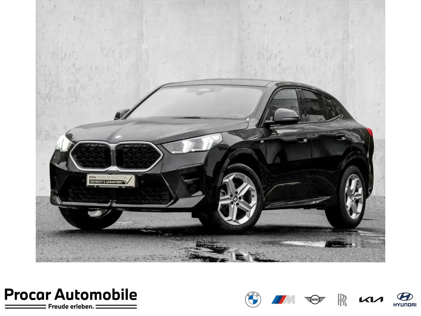 BMW X2 sDrive20d M SPORT+H/K+ACC+AHK+ADAPT.LED+PA Schwarz - 1