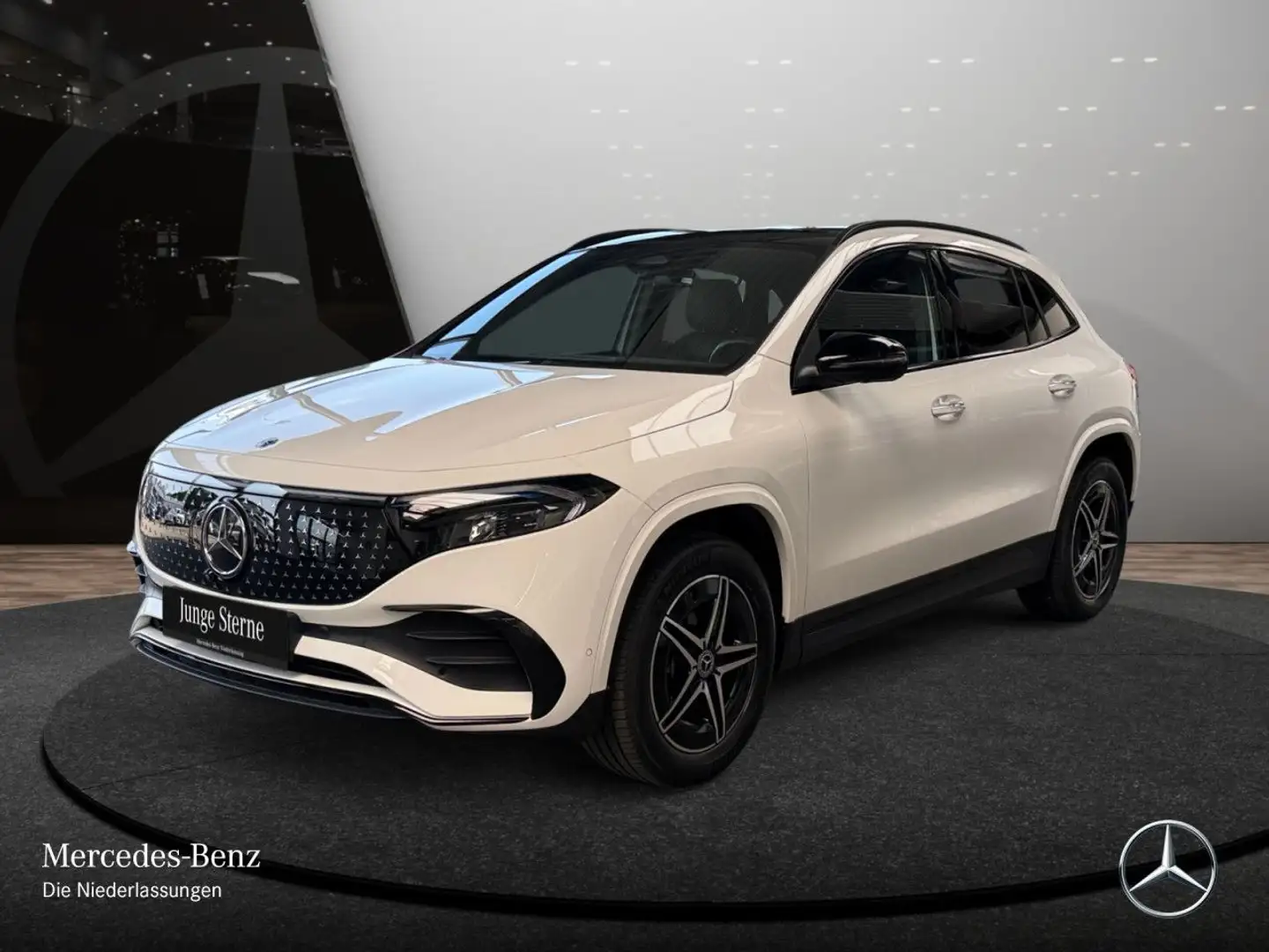 Mercedes-Benz EQA 350 4M AMG+NIGHT+PREMIUM+AHK+PANO+360+MEMORY Білий - 2