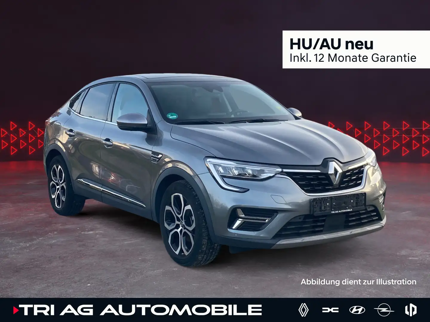 Renault Arkana Intens E-Tech Hybrid GRA PDC SHZ Navi Kli Grigio - 1