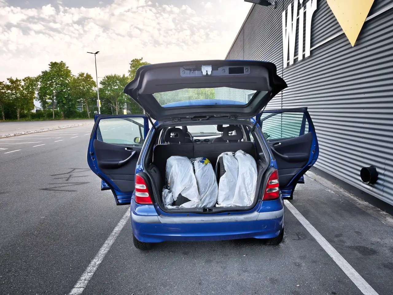 Mercedes-Benz A 140 A-Klasse Fit Liner Classic aus 3-Hand mit KLIMA Wi+Sommerrreifen, foto 6