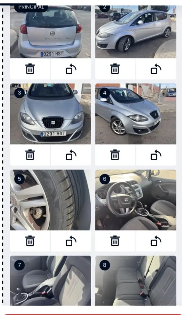 SEAT Altea 2.0TDI CR Style Gri - 1