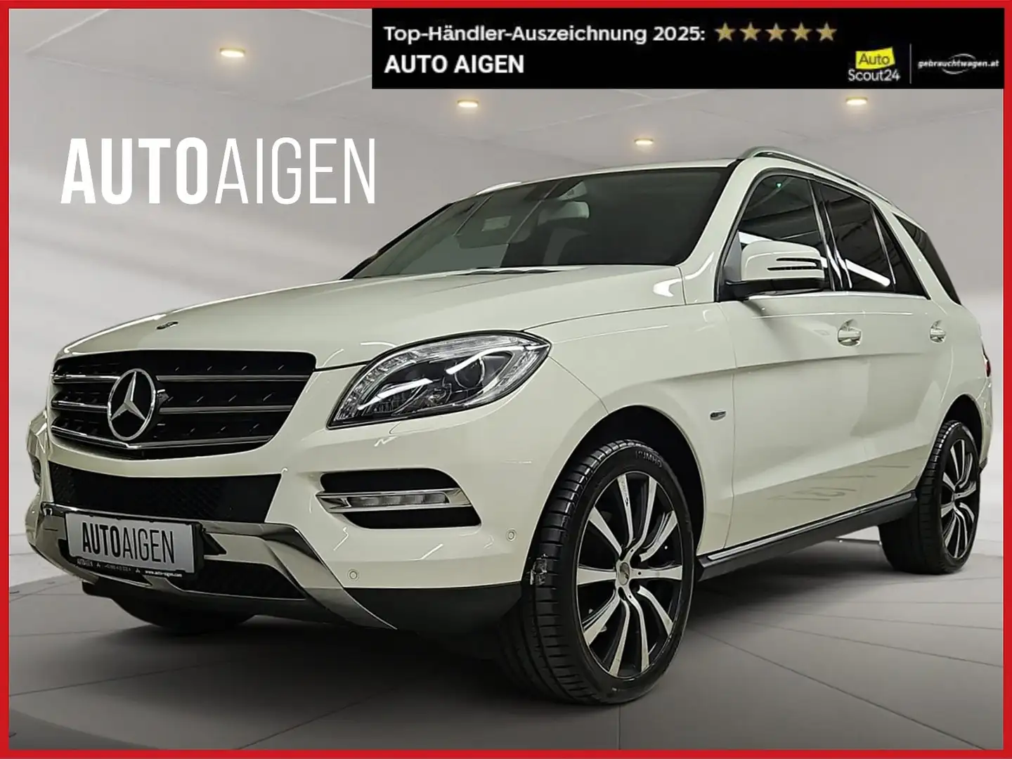 Mercedes-Benz ML 250 4MATIC * 2. BESITZ * BI-XENON *  ALLRAD * GARANTIE Wit - 1