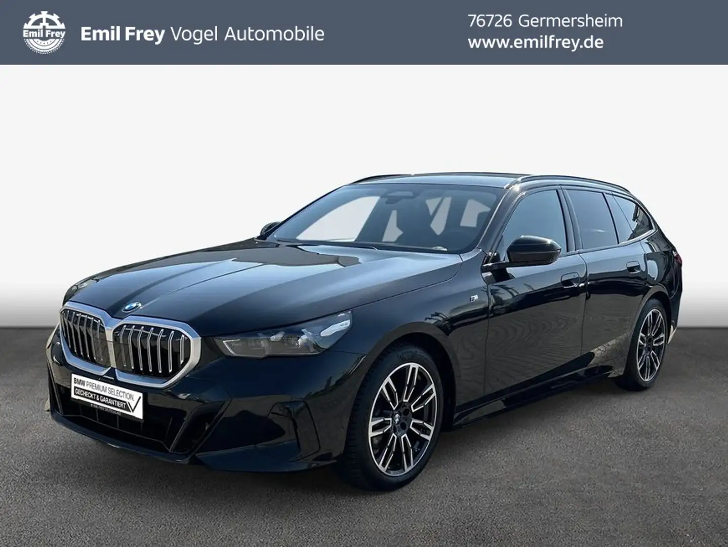 BMW 520 d Touring Aut. Schwarz - 1