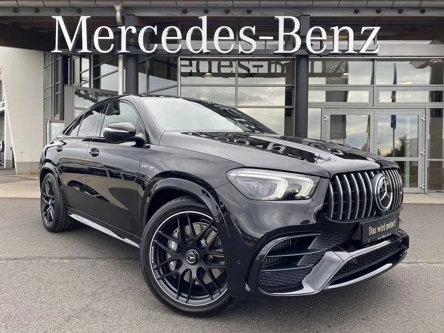 Mercedes-Benz GLE 63 AMG Coupé Burmester+Distr+ AHK+Memory+AirM+360 Negru - 1
