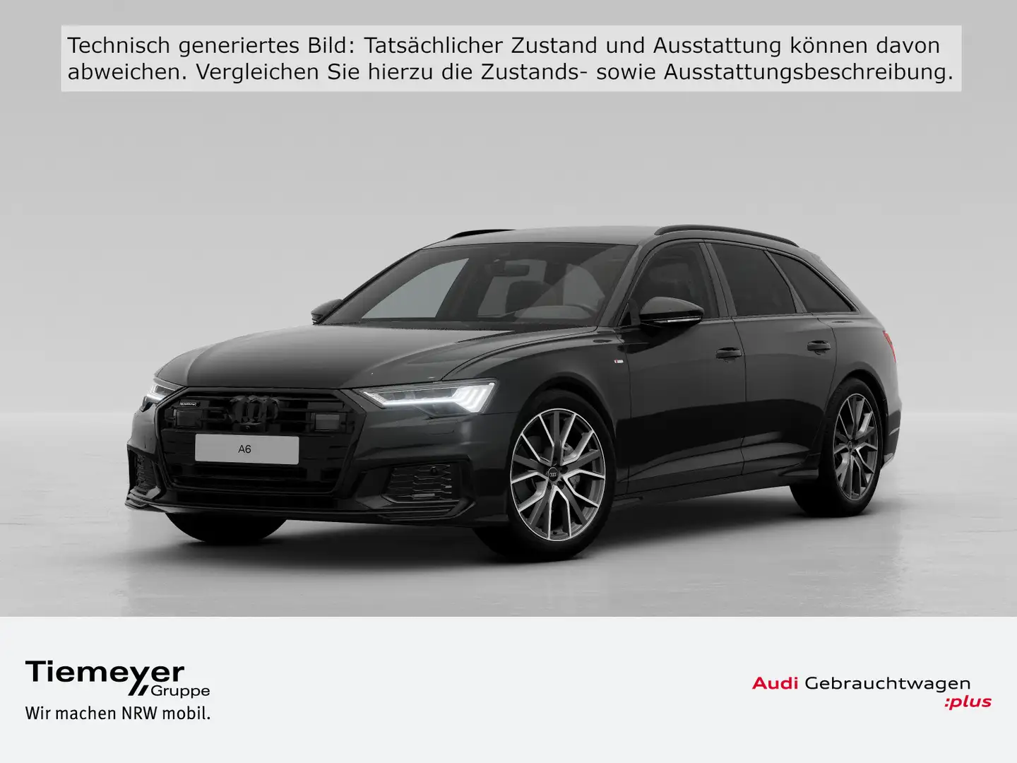 Audi A6 40 TDI Q 2x S LINE LM20 HD-MATRIX ST.HE Schwarz - 1