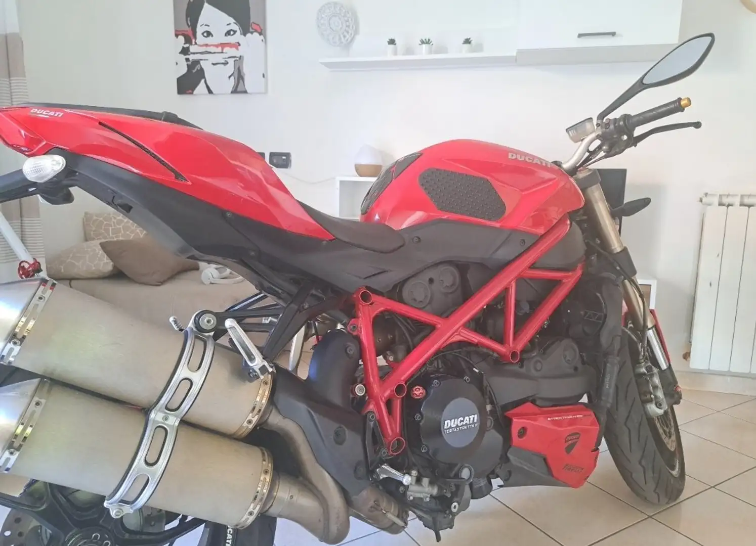 Ducati 848 Streetfighter Červená - 1