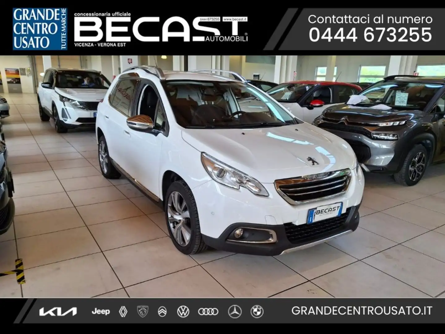 Peugeot 2008 1° serie BlueHDi 120 S&S Allure Wit - 1