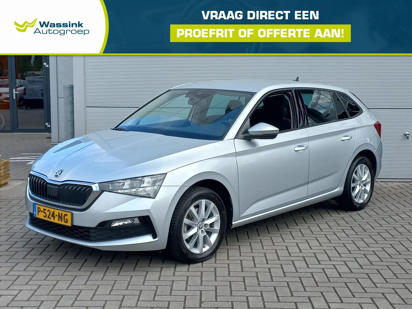 Skoda Scala 1.0 TSI 110pk Ambition | Airconditioning | Navigat Grigio - 1