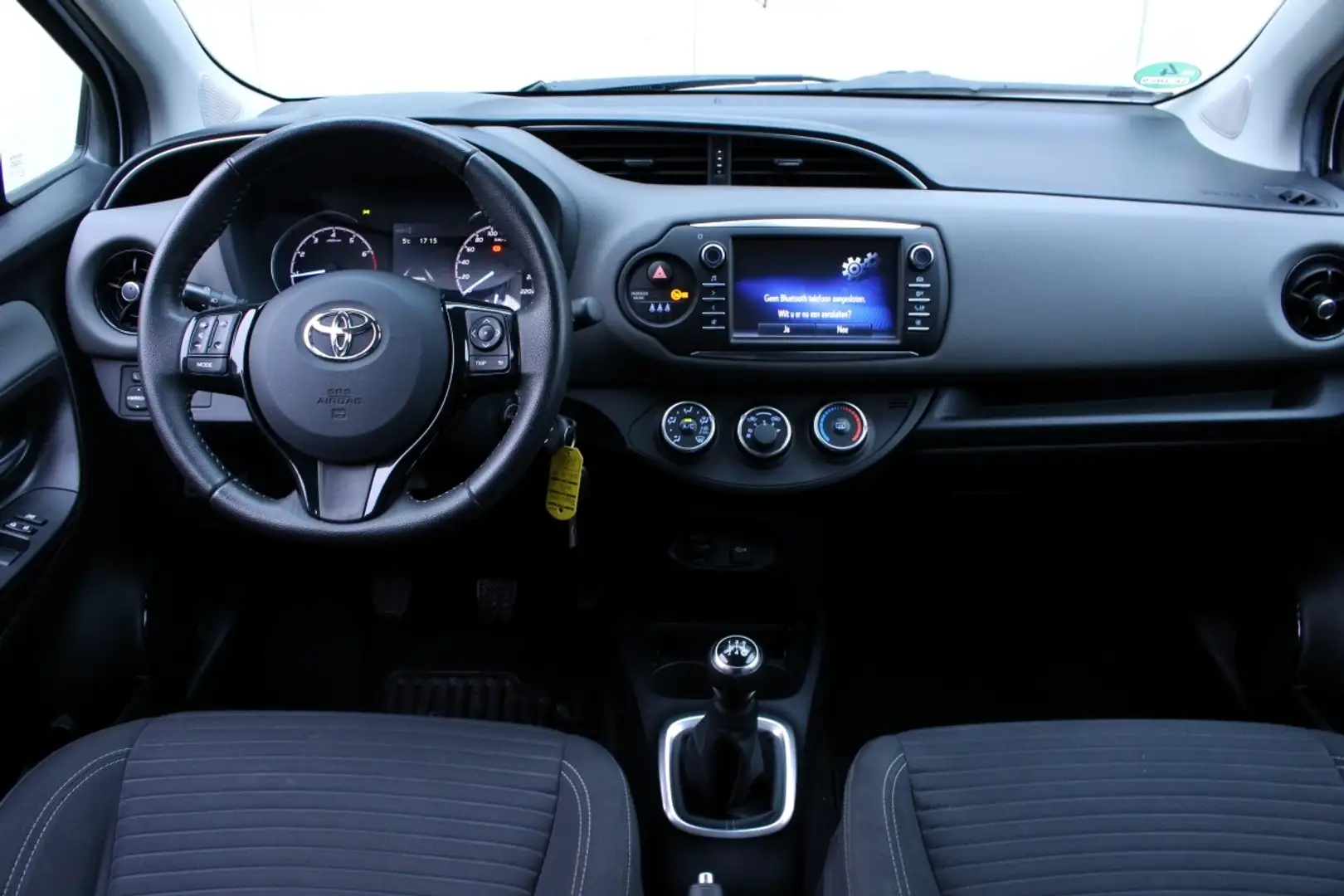 Toyota Yaris 1.0 VVT-i Comfort 1eEIGNR! BLUET PDC CAMERA AIRCO Blanco - 2