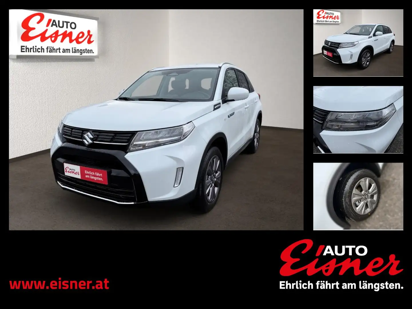 Suzuki Vitara 1.4 Hybrid ALLGRIP shine Rückfahrkamera Weiß - 1