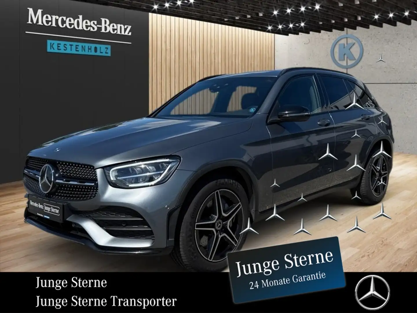 Mercedes-Benz GLC 220 d 4MATIC *AMG*Night*StHz*MBUX*KAMERA*AHK Grau - 1