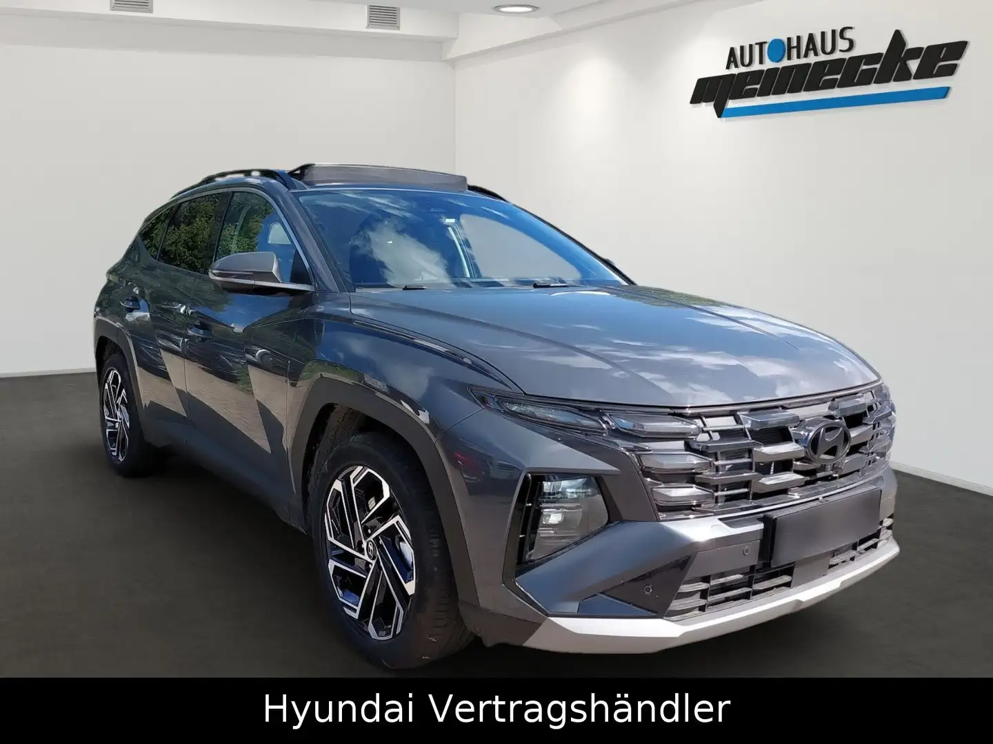 Hyundai TUCSON Prime Mild-Hybrid 4WD/ Panoramadach /ECS Grau - 2