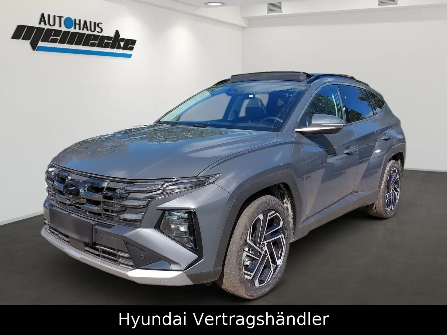 Hyundai TUCSON Prime Mild-Hybrid 4WD/ Panoramadach /ECS Grau - 1