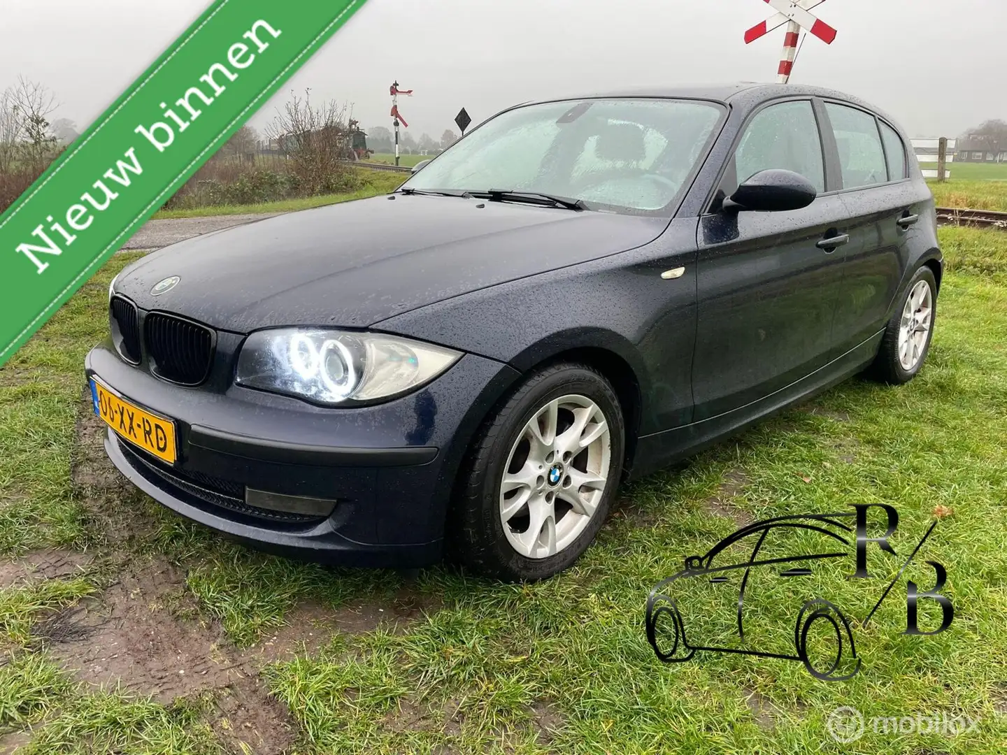 BMW 118 1-serie 118i Business Line LEER AIRCO CRUISE VASTE Blau - 1
