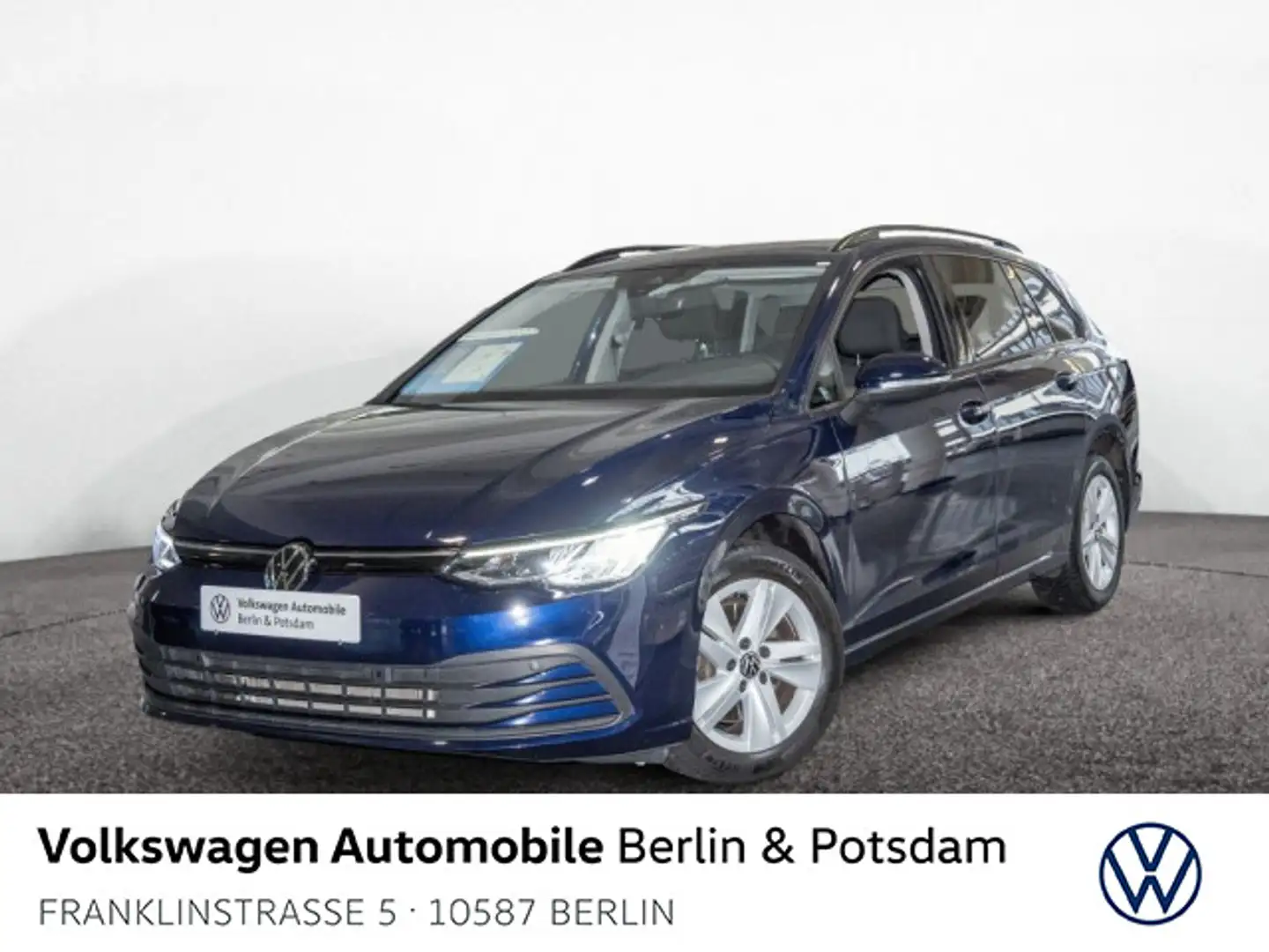 Volkswagen Golf Variant Golf VIII Variant 2.0 TDI Life Nav LED SHZG APP Bleu - 1