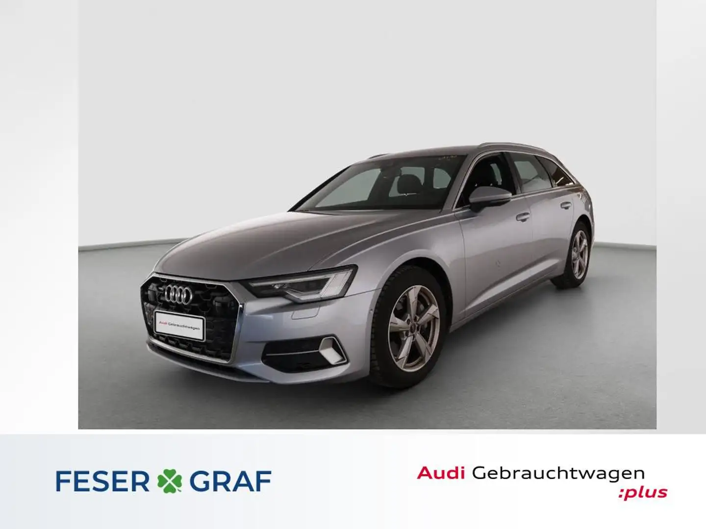 Audi A6 Avant 45 TFSI qu S tr. AHK-Matrix-ACC-Kamera Silber - 1