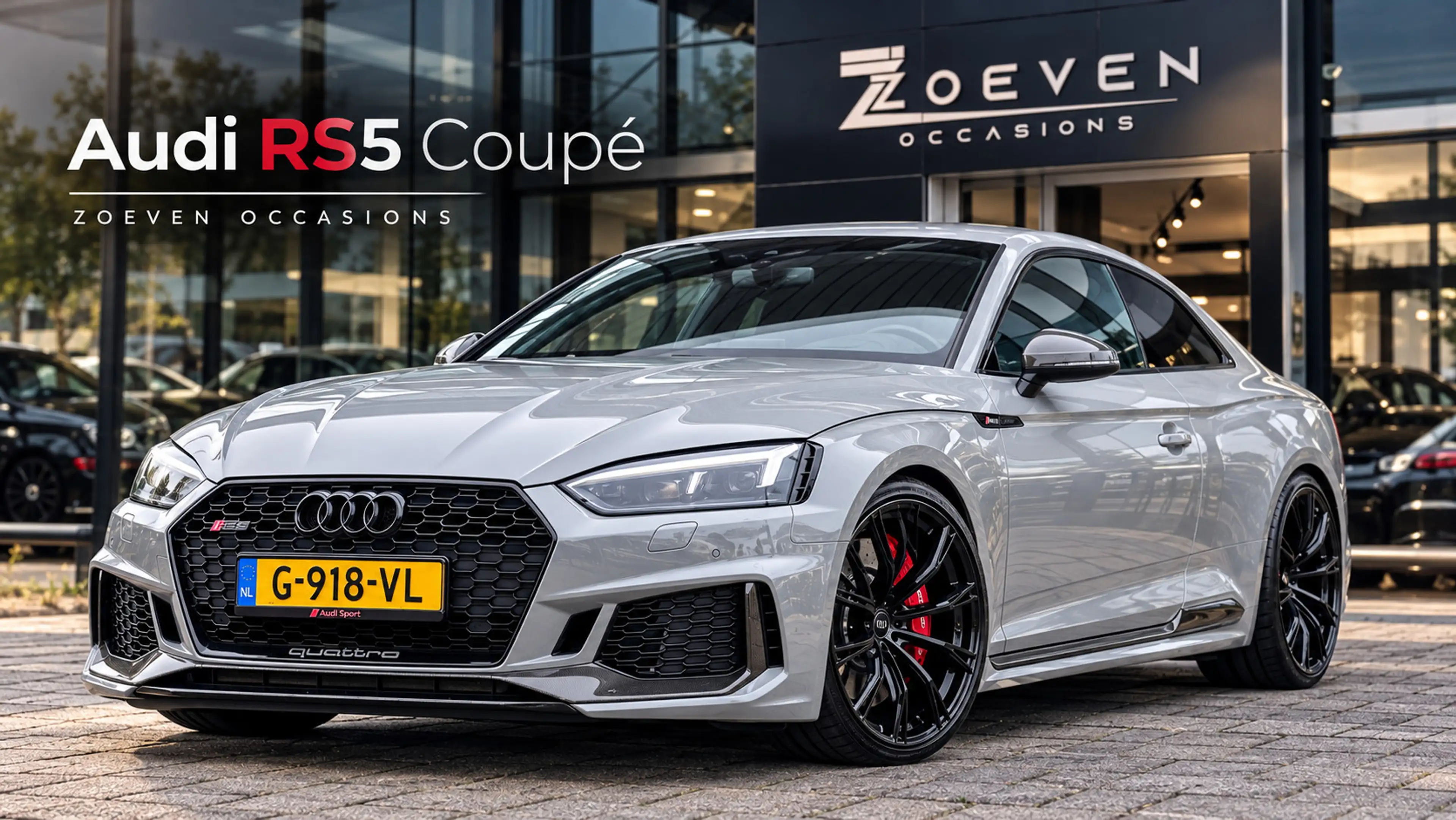 Audi RS5 A5 Coupé 2.9 TFSI quattro Nardo Grey + 6 maanden g