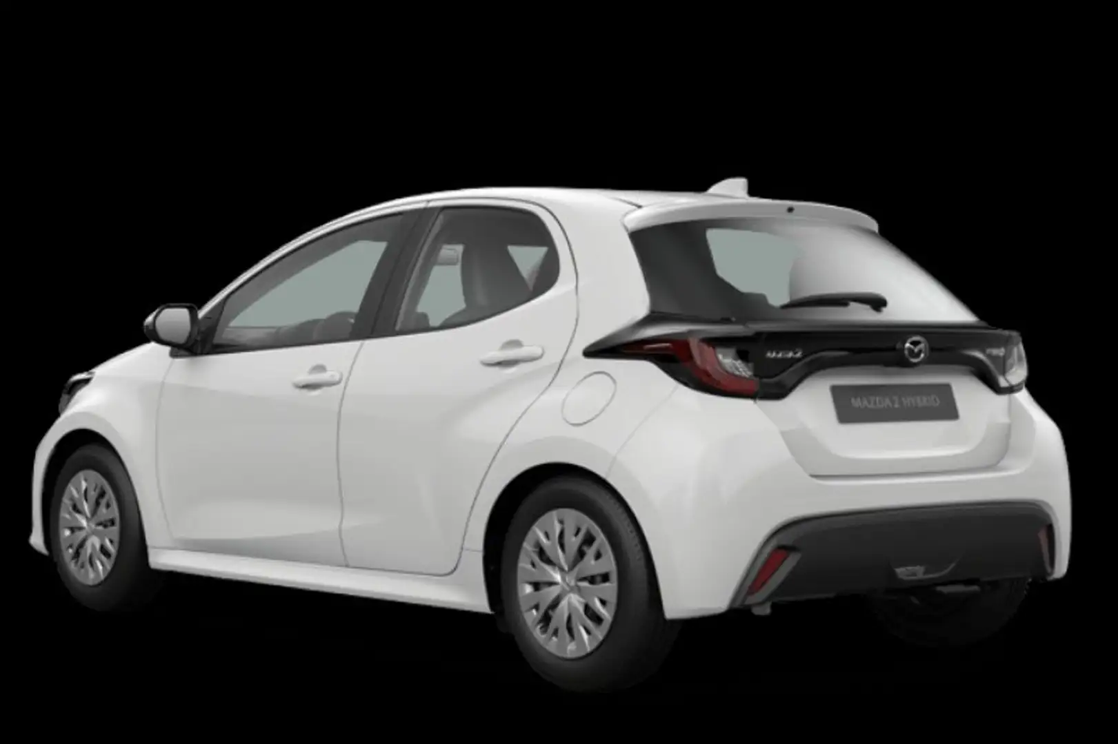 Mazda 2 1.5 vvt full hybrid electric Pure e-cvt Weiß - 2