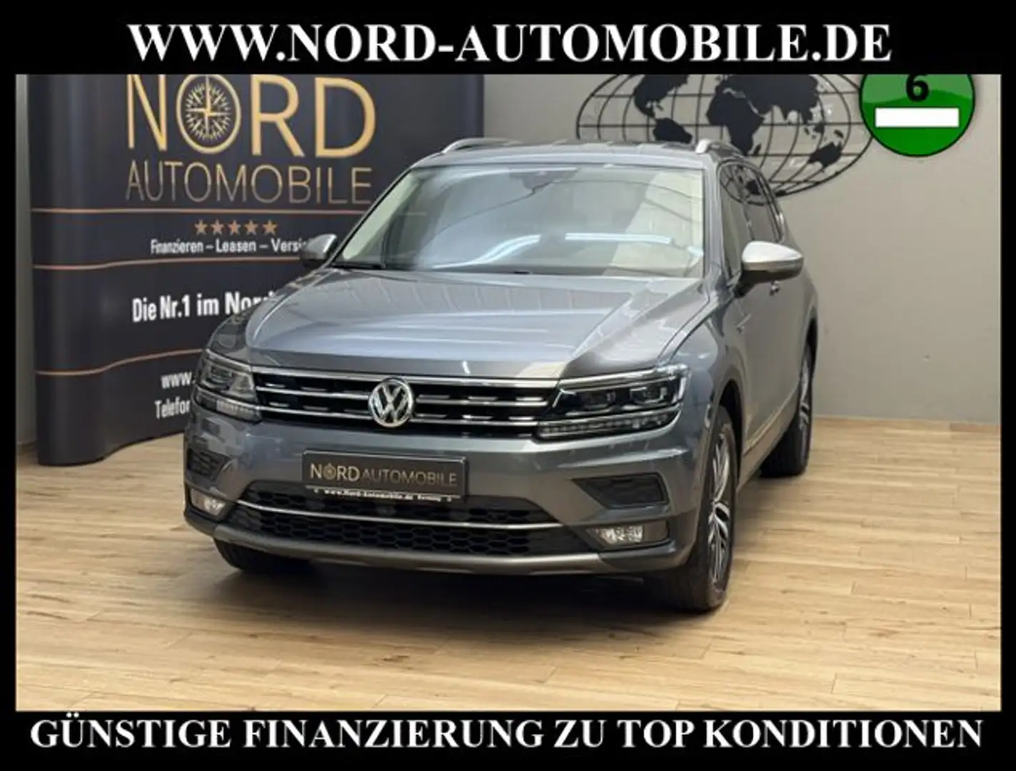 Volkswagen Tiguan Allspace Highline 4M 2.0 TDI DSG VIRT*ACC Highline Szary - 1