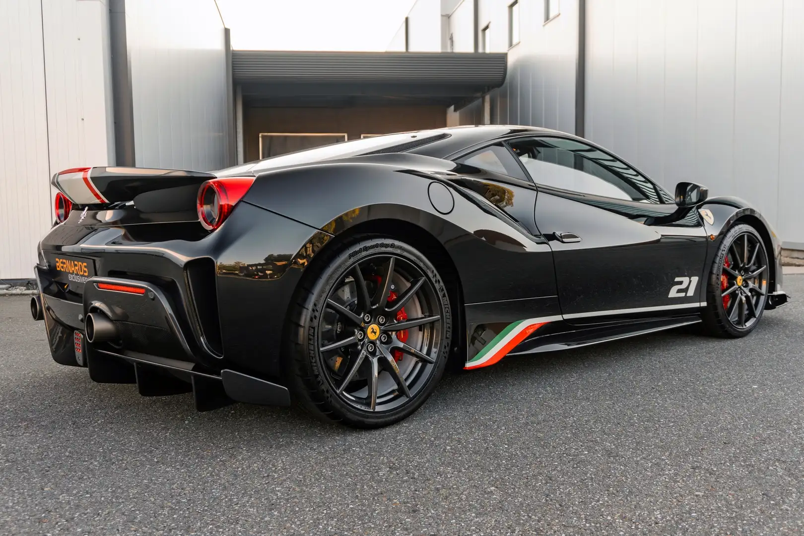 Ferrari 488 Pista Piloti - Nero Daytona - Tailor Made - 1 of 2 Negru - 2