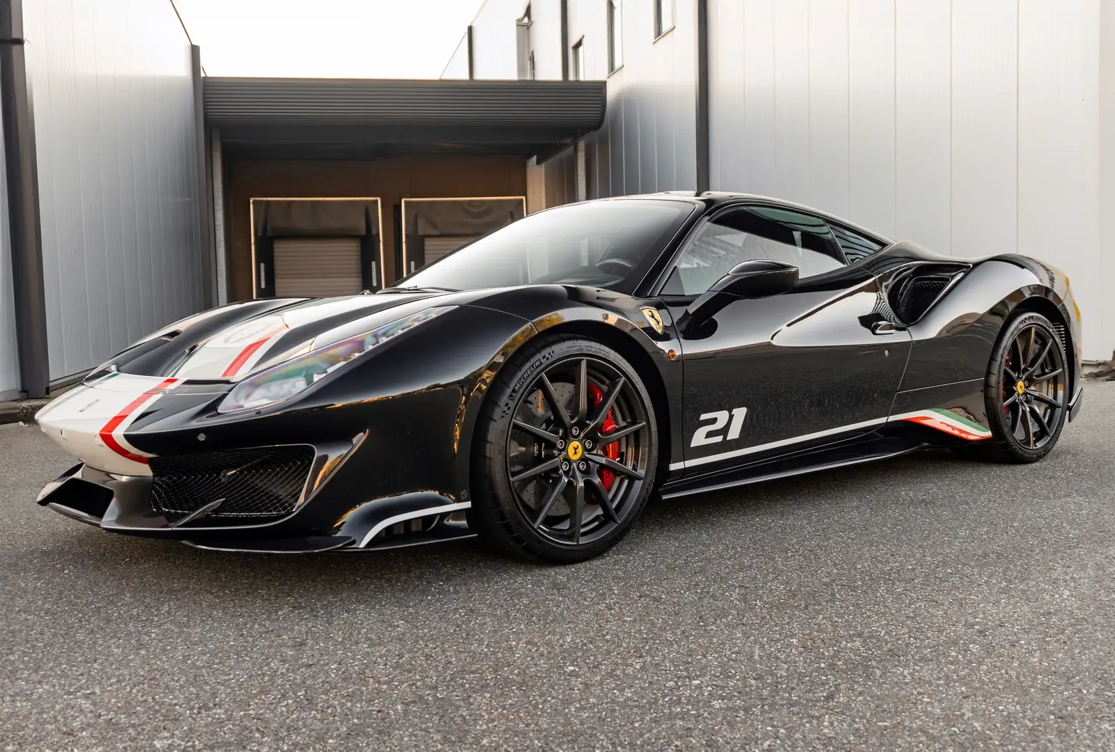 Ferrari 488 Pista Piloti - Nero Daytona - Tailor Made - 1 of 2 Negru - 1
