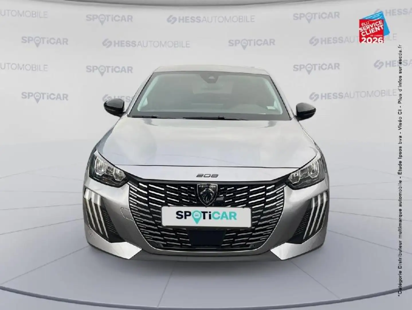 Peugeot 208 1.2 100ch S\u0026S Allure Gris - 2