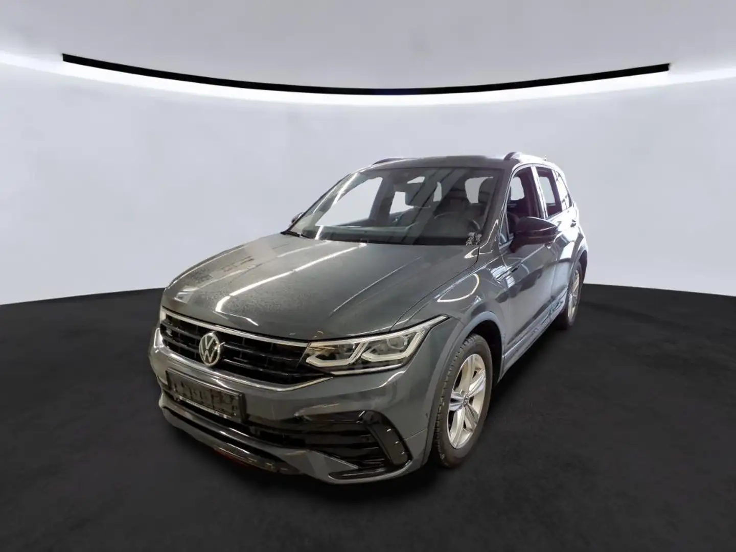 Volkswagen Tiguan R-Line 4Motion 2.0 TDI PANO/HUD/IQMATRIX Grau - 1