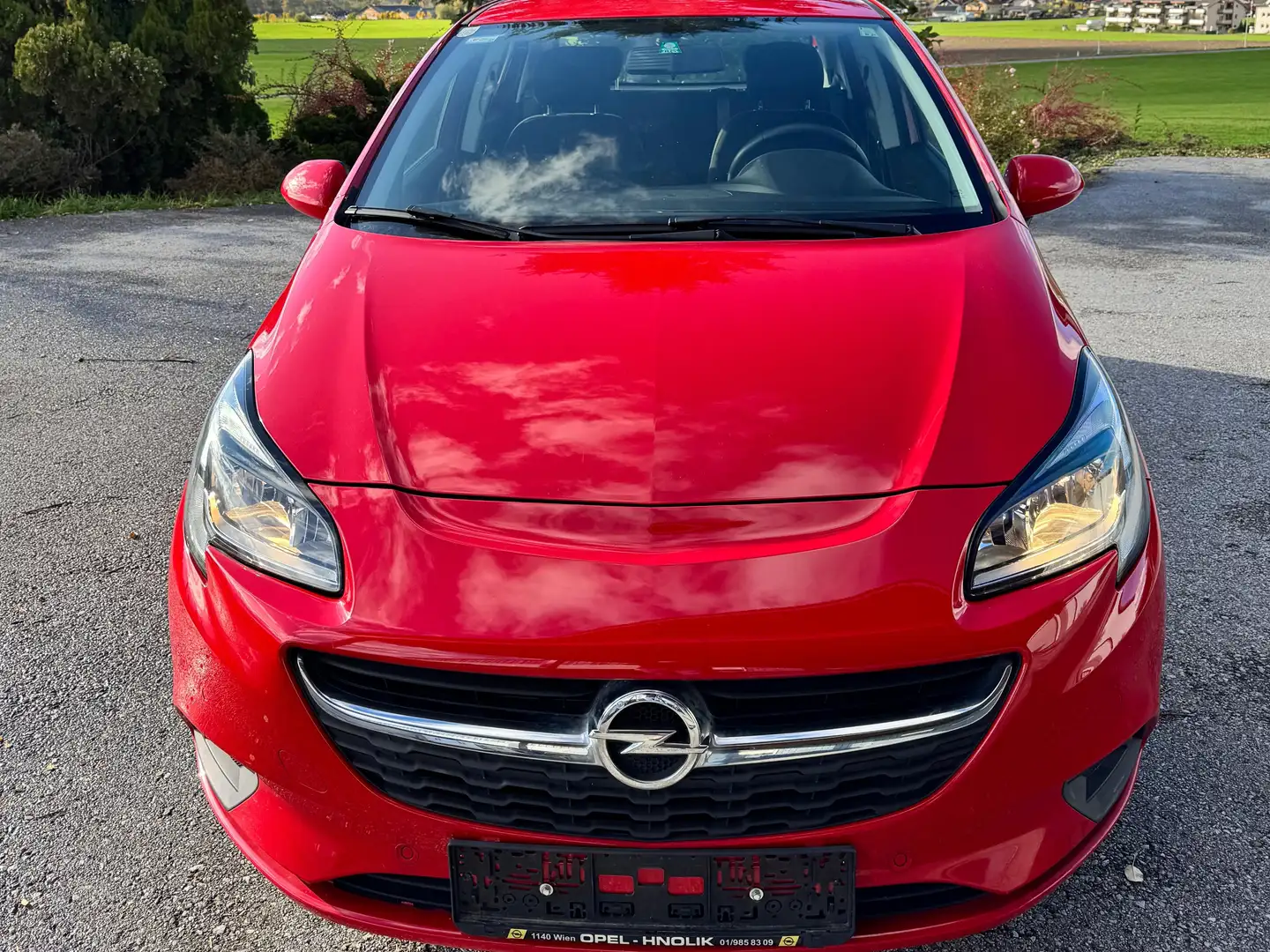 Opel Corsa 1,4 - Top-Ausstattung + Pickerl ohne Mängel. Rot - 2