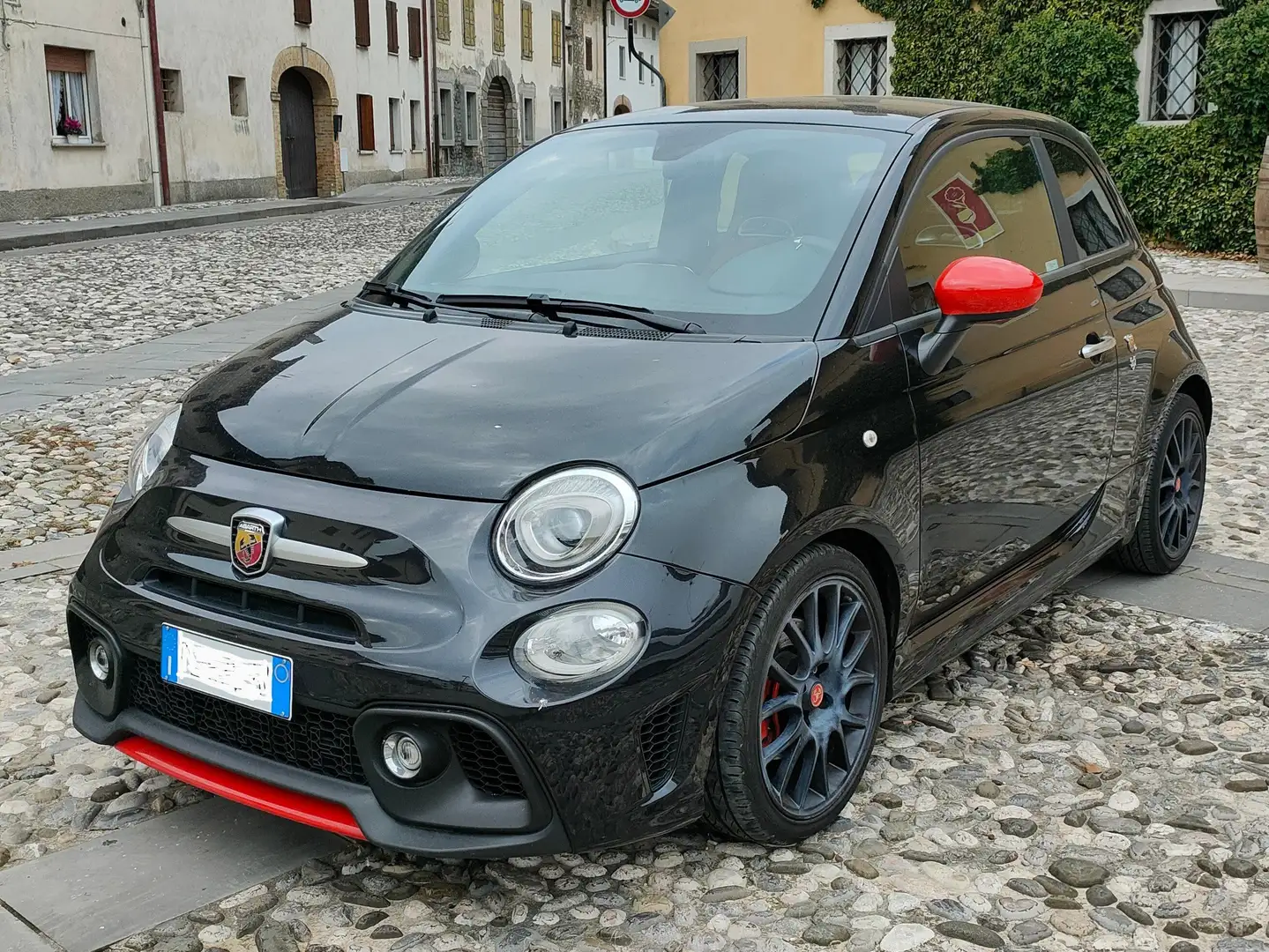 Abarth 595 Pista custom - TD04 Černá - 2