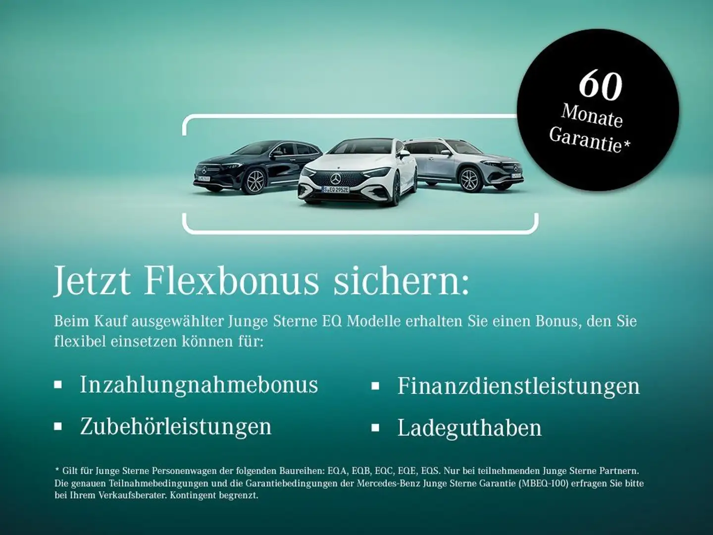 Mercedes-Benz EQA 300 4M Electric Advanced Plus Distronic/Flex Schwarz - 2