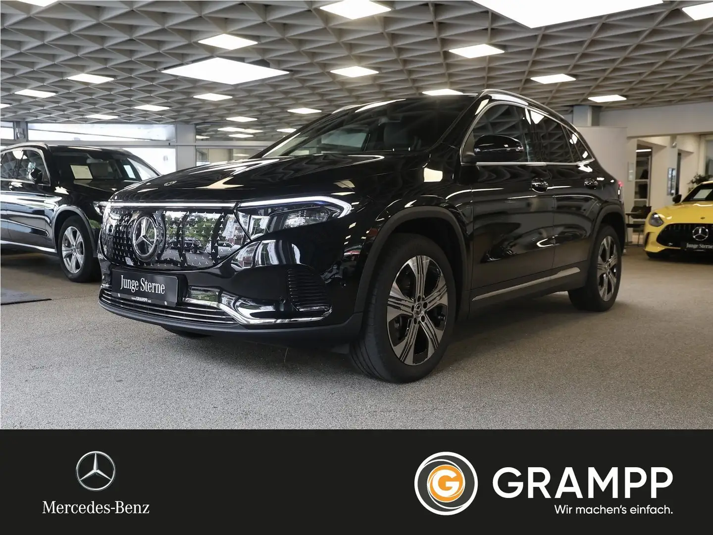 Mercedes-Benz EQA 300 4M Electric Advanced Plus Distronic/Flex Zwart - 1