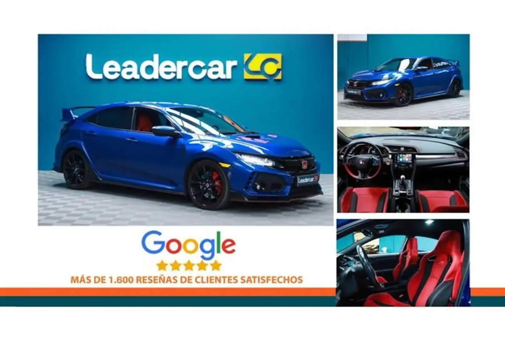 Honda Civic 2.0 VTEC Turbo Type R GT Azul - 2