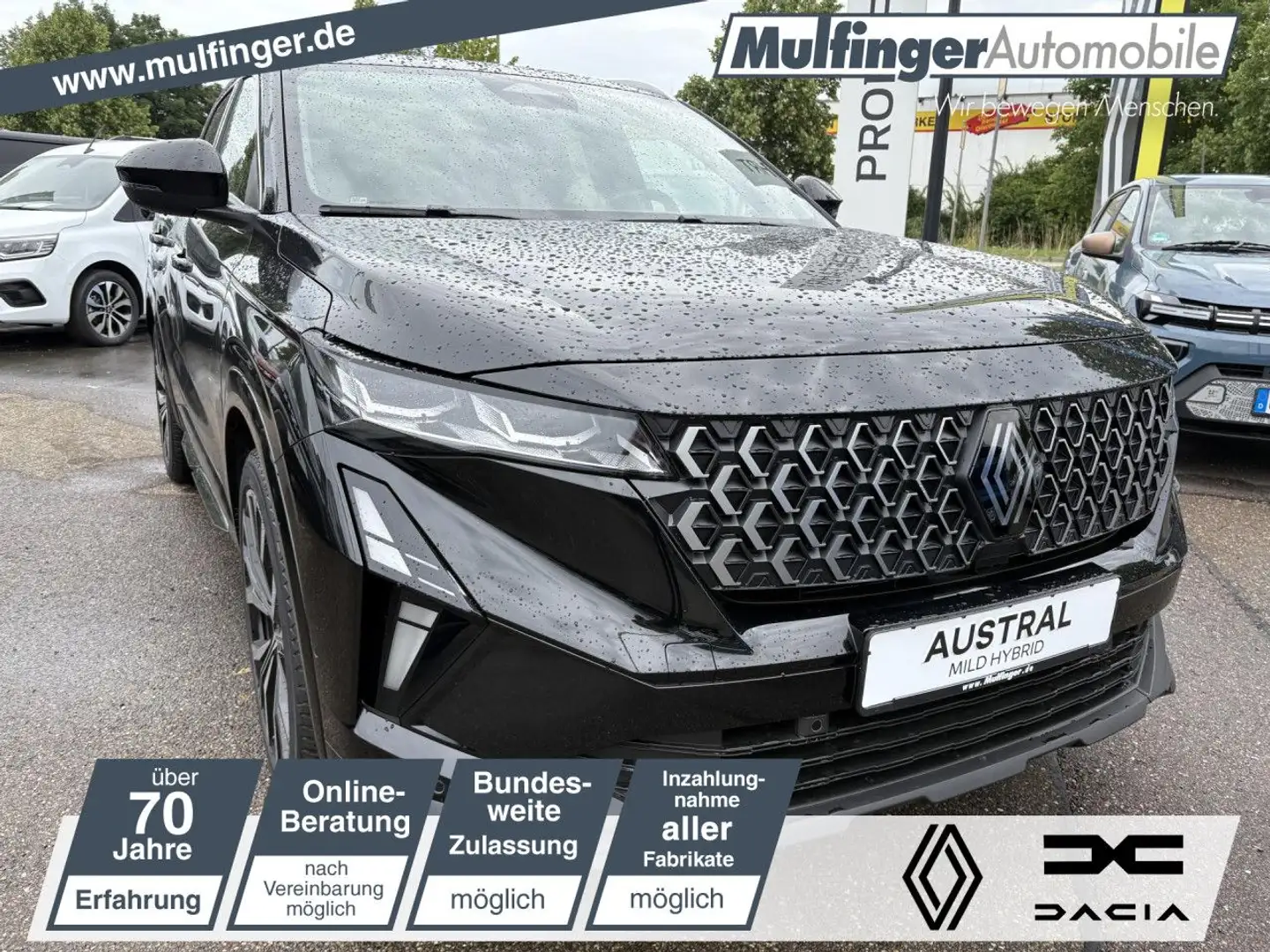 Renault Austral Techno Mild Hybrid 160 Automatik Bluetooth Schwarz - 1