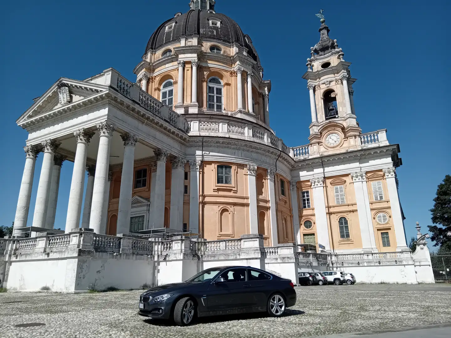 BMW 435 435i Coupe Luxury auto Grigio - 1