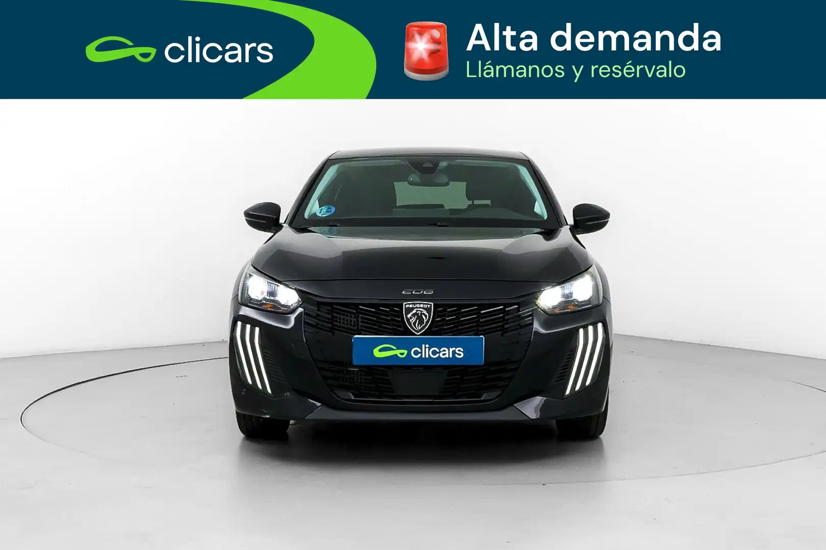 Peugeot 208 1.2 Hybrid Allure e-DCS6 100 Negro - 2