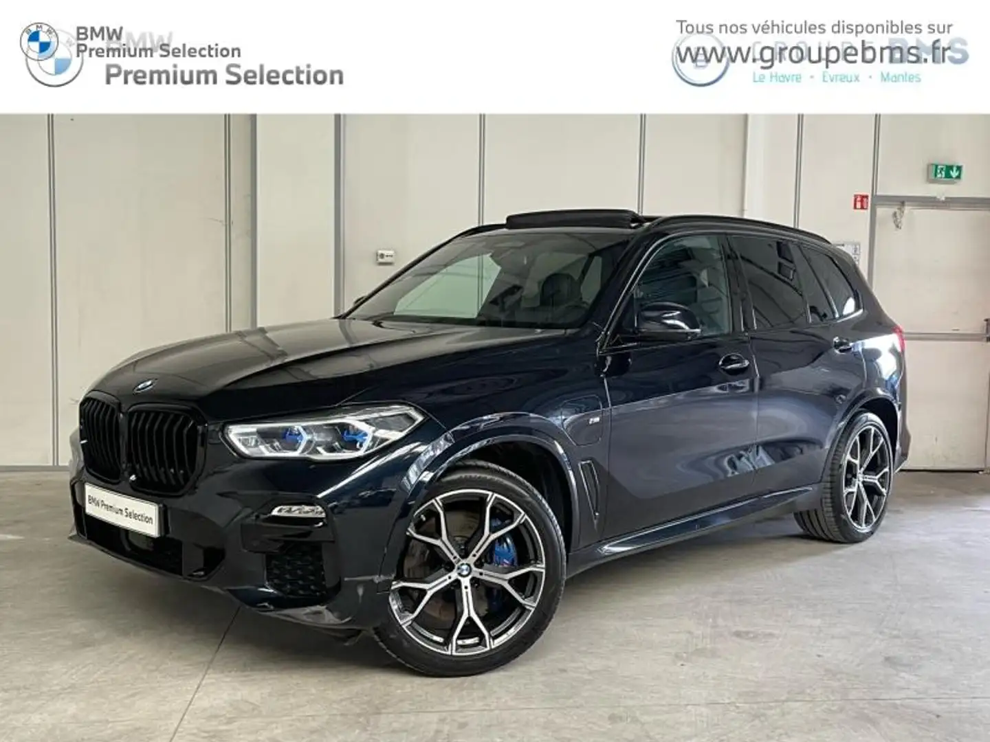BMW X5 xDrive45e 394ch M Sport 17cv Noir - 1
