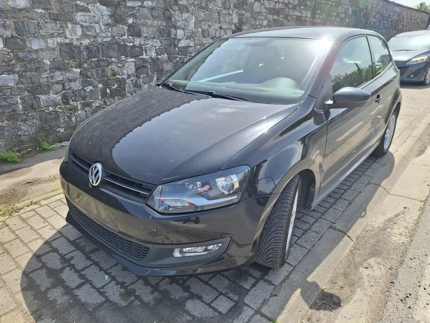 Volkswagen Polo TOUS PUBLIC- EUROS5-BTE5- A/C- R/CD- VIT/RET ELECT Noir - 1