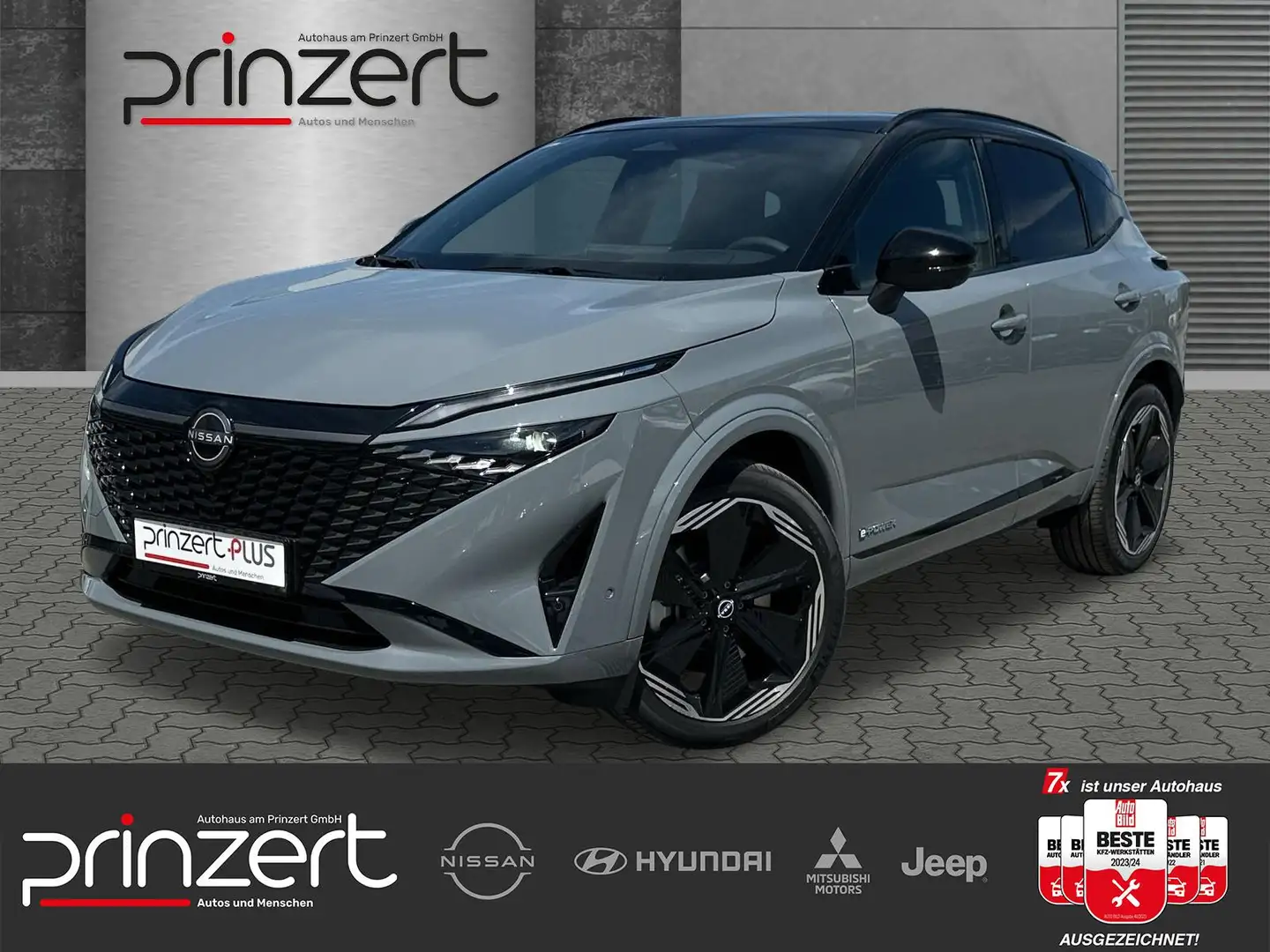 Nissan Qashqai 1.5 VC-T e-Power 190PS "N-Design" MY24* Grau - 1