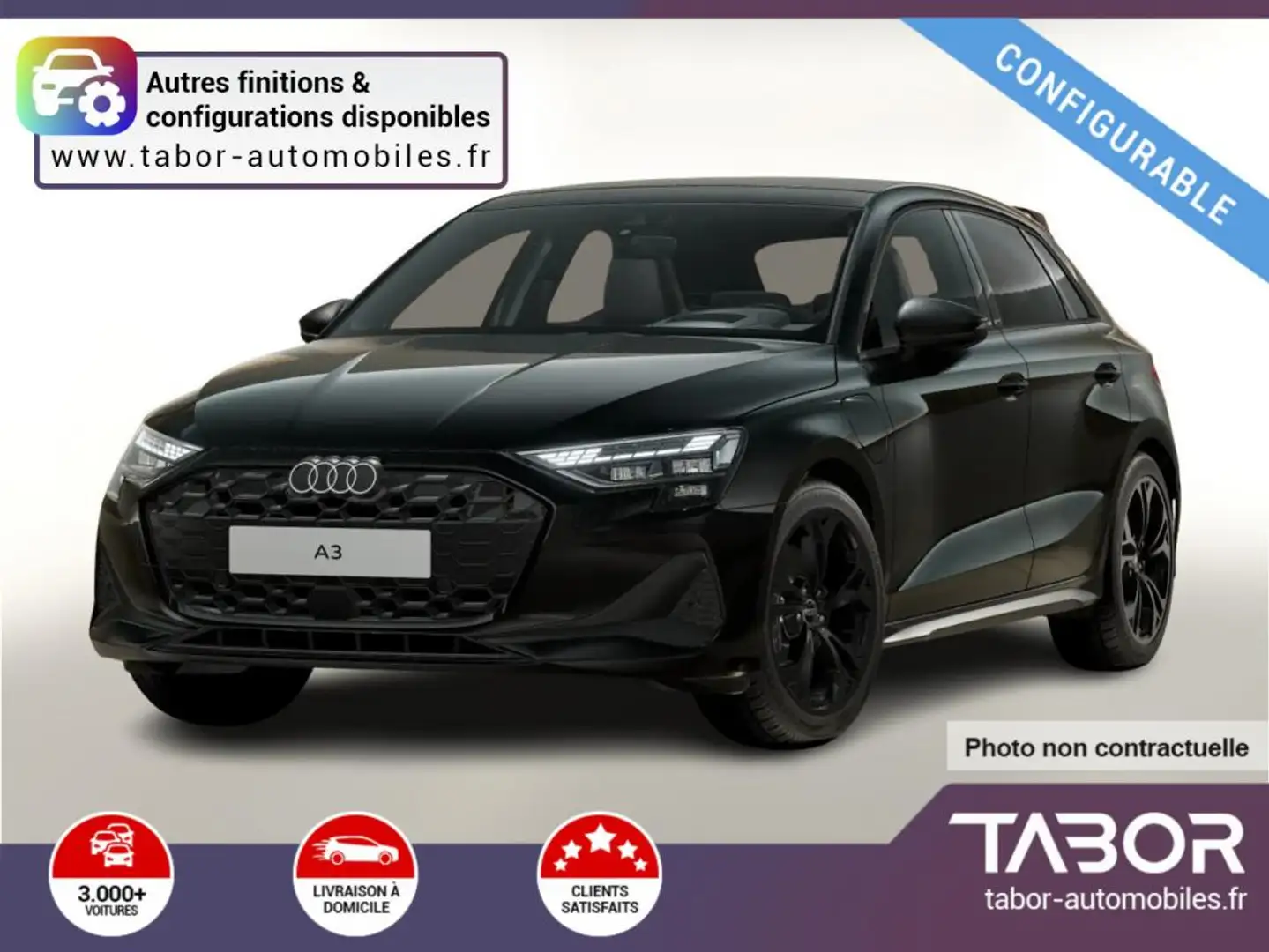 Audi A3 Sportback TFSIe 204 LED ComfortP+ Clima Wit - 1